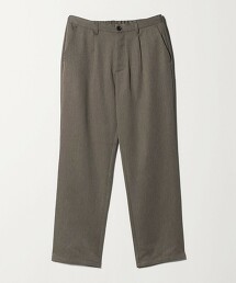 <A DAY IN THE LIFE>彈性纖維斜紋1打摺輕便褲