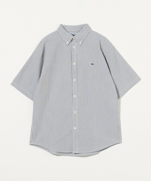 【特別訂製】 ＜PENNEYS＞泡泡紗扣領短袖襯衫