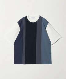 ＜A DAY IN THE LIFE＞羅馬布拼接輕鬆上衣