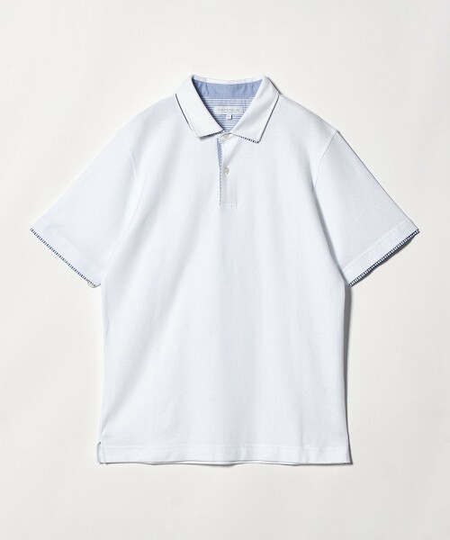 ＜A DAY IN THE LIFE＞雙領蜂巢樣式POLO衫