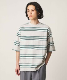 ＜A DAY IN THE LIFE＞USA美國棉橫條紋寬版上衣