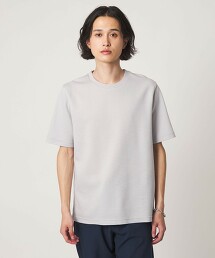 ＜A DAY IN THE LIFE＞絲光加工雙面布料波紋上衣