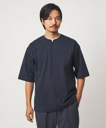 ＜A DAY IN THE LIFE＞開衩領寬版上衣