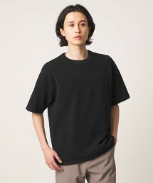 ＜A DAY IN THE LIFE＞高捻棉網眼層次上衣