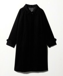 ＜A DAY IN THE LIFE＞針織厚呢巴爾瑪肯領大衣