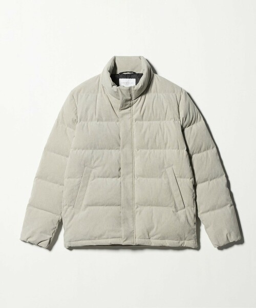 ＜A DAY IN THE LIFE＞防潑水燈芯絨羽絨短外套