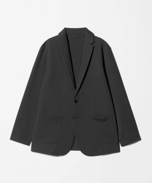 ＜A DAY IN THE LIFE＞泡泡紗針織開襟外套