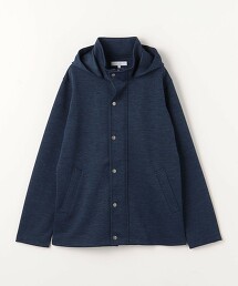 ＜A DAY IN THE LIFE＞混色平紋緯編布短外套