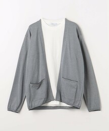 ＜A DAY IN THE LIFE＞開襟衫＋T恤成套組合