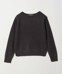 ＜A DAY IN THE LIFE＞絨毛感船領針織