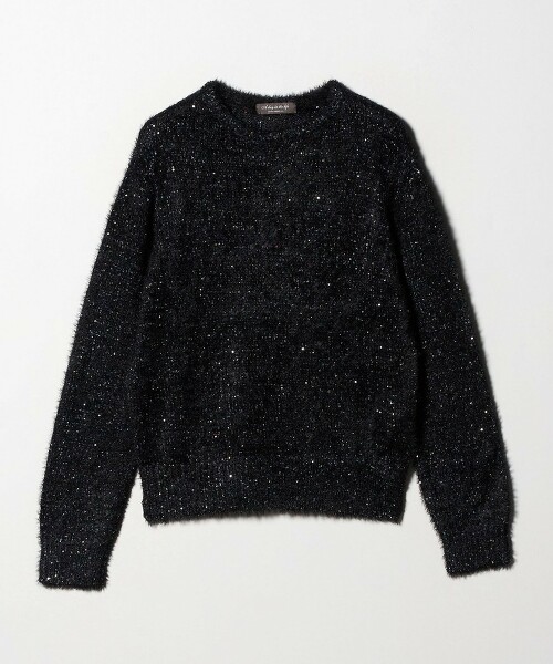 ＜A DAY IN THE LIFE＞羽毛×亮片針織