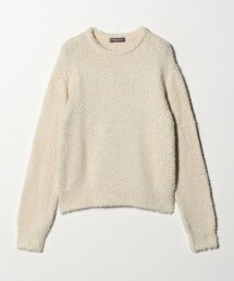 ＜A DAY IN THE LIFE＞羽毛×亮片針織