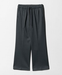 ＜A DAY IN THE LIFE＞羅馬布毛圈布印花輕便寬褲