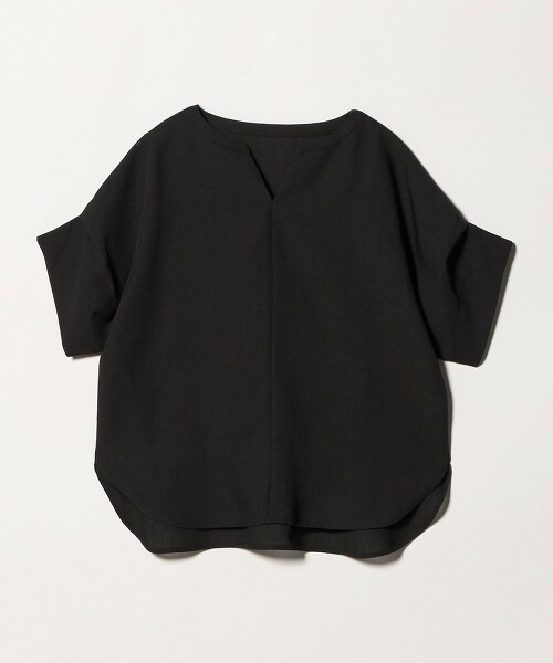 ＜A DAY IN THE LIFE＞仿亞麻開口領土耳其袖罩衫 