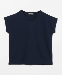 ＜A DAY IN THE LIFE＞絲光加工天竺V領T恤