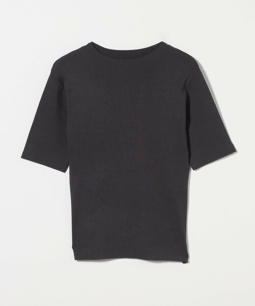 ＜A DAY IN THE LIFE＞瓶口領短袖針織