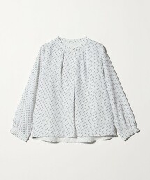 ＜A DAY IN THE LIFE＞緹花仿珍珠9分袖罩衫