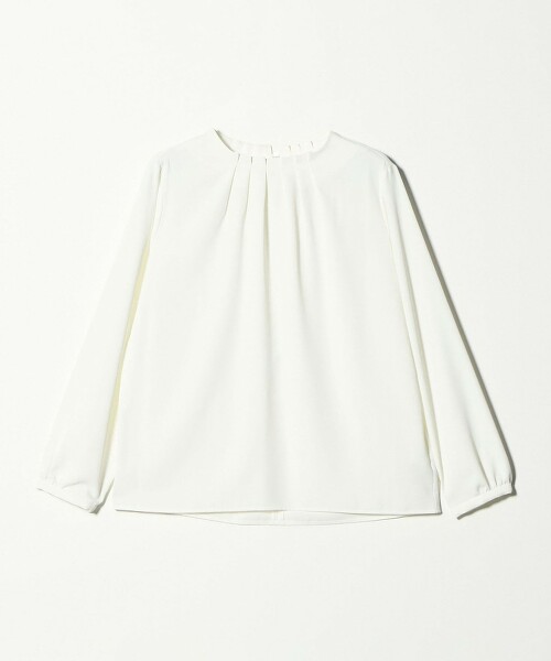 ＜A DAY IN THE LIFE＞喬其紗打摺9分袖罩衫