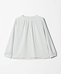 ＜A DAY IN THE LIFE＞喬其紗打摺9分袖罩衫
