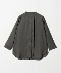 ＜A DAY IN THE LIFE＞後打摺長版襯衫