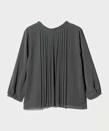 ＜A DAY IN THE LIFE＞雪紡紗打摺2WAY罩衫