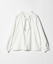 ＜A DAY IN THE LIFE＞荷葉領結罩衫
