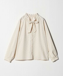 ＜A DAY IN THE LIFE＞荷葉領結罩衫