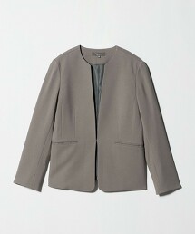＜A DAY IN THE LIFE＞平紋緯編布開口領西裝外套