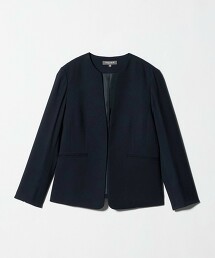 ＜A DAY IN THE LIFE＞平紋緯編布開口領西裝外套