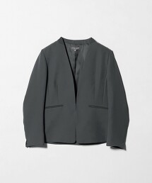 ＜A DAY IN THE LIFE＞雙層織物V領西裝外套