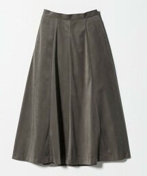 ＜A DAY IN THE LIFE＞斜紋燈芯絨荷葉裙