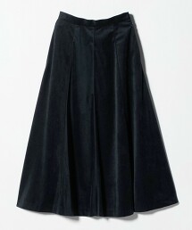 ＜A DAY IN THE LIFE＞斜紋燈芯絨荷葉裙