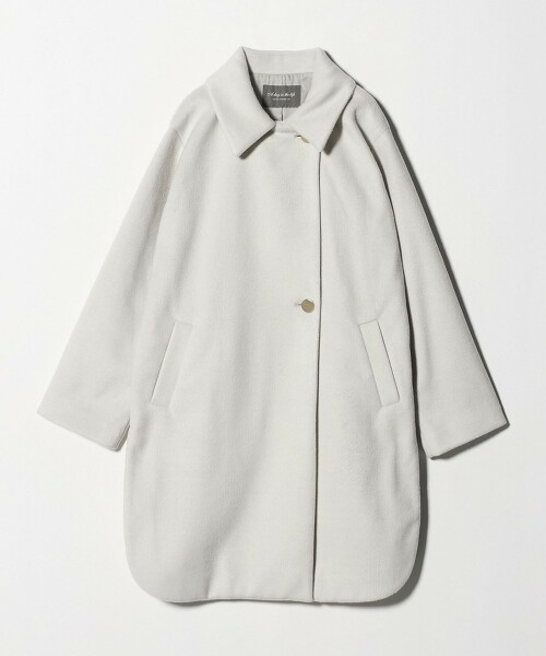 ＜A DAY IN THE LIFE＞針織海狸巴爾瑪肯領大衣