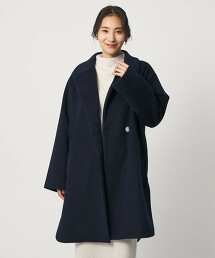 ＜A DAY IN THE LIFE＞針織海狸巴爾瑪肯領大衣