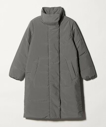 ＜A DAY IN THE LIFE＞鋪棉立領長大衣 