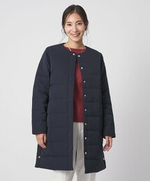 ＜A DAY IN THE LIFE＞長版羽絨開襟衫