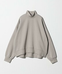 ＜A DAY IN THE LIFE＞瓦楞裏起毛高領衛衣