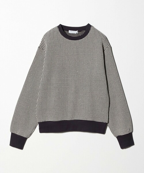 ＜A DAY IN THE LIFE＞雙色華夫格上衣