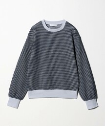 ＜A DAY IN THE LIFE＞雙色華夫格上衣
