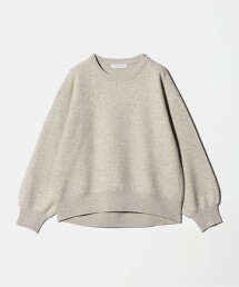 ＜A DAY IN THE LIFE＞平滑圓領針織