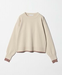 ＜A DAY IN THE LIFE＞層次袖針織衫