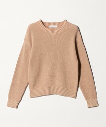 ＜A DAY IN THE LIFE＞棉褪色感畦編針織