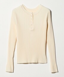 ＜A DAY IN THE LIFE＞羅紋亨利領針織