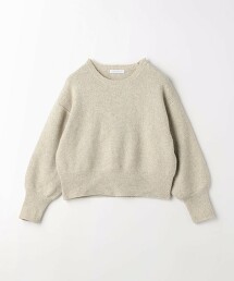 ＜A DAY IN THE LIFE＞混金絲圓領針織衫