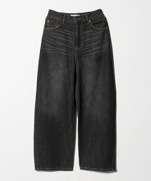 ＜A DAY IN THE LIFE＞弧形丹寧褲