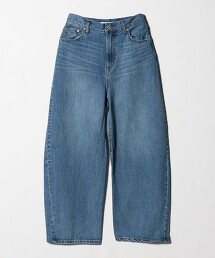 ＜A DAY IN THE LIFE＞弧形丹寧褲