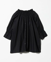＜A DAY IN THE LIFE＞棉抓皺領2WAY 襯衫