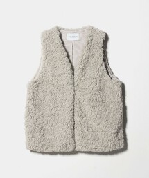 ＜A DAY IN THE LIFE＞仿皮草背心