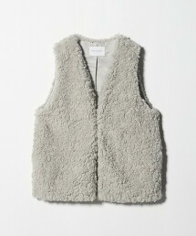 ＜A DAY IN THE LIFE＞仿皮草背心