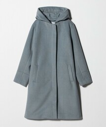 ＜A DAY IN THE LIFE＞針織海狸連帽2WAY大衣